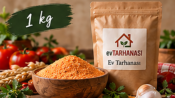 1 kg ev yapımı tarhana paketi - kargo dahil